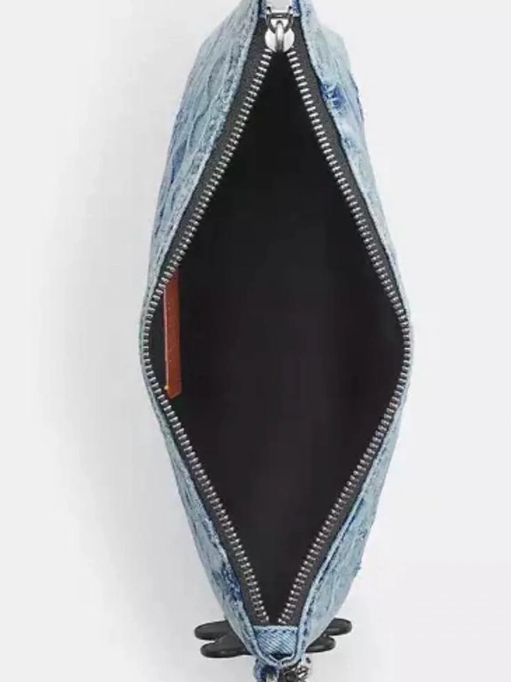 Coach Loved Denim Large Pouch with Charms